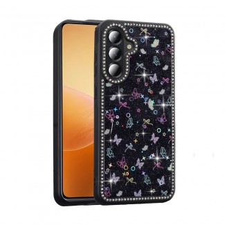 Galaxy A36 Kılıf Taşlı ve Simli Tasarım Zore Azra Kapak Galaxy A36 Kılıf Taşlı ve Simli Tasarım Zore Azra Kapak