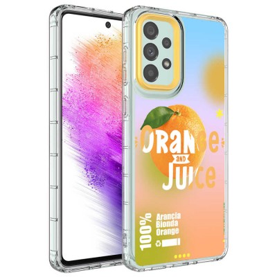 Galaxy A53 5G Kılıf Kamera Korumalı Renkli Desenli Sert Silikon Zore Korn Kapak Galaxy A53 5G Kılıf Kamera Korumalı Renkli Desenli Sert Silikon Zore Korn Kapak