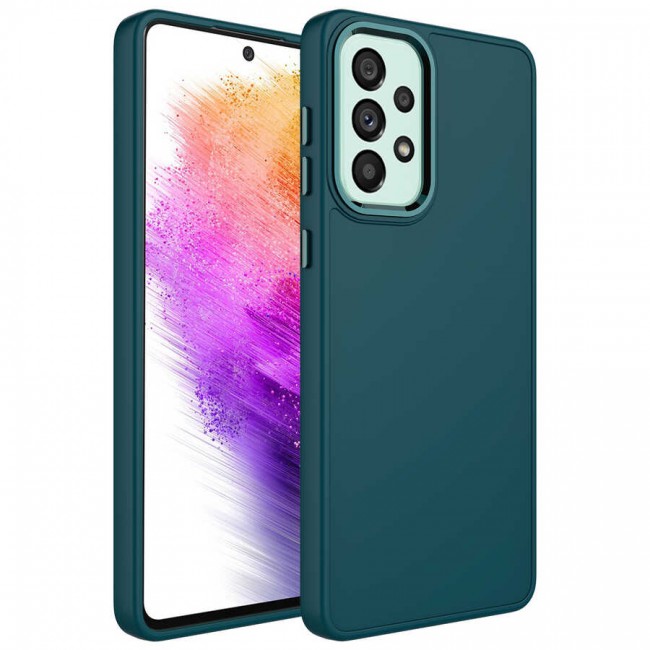 Galaxy A53 5G Kılıf Metal Çerçeve ve Buton Tasarımlı Silikon Zore Luna Kapak Galaxy A53 5G Kılıf Metal Çerçeve ve Buton Tasarımlı Silikon Zore Luna Kapak