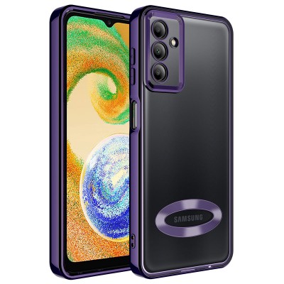 Bal-z Galaxy A54 Kılıf Kamera Korumalı Logo Gösteren  Omega Kapak