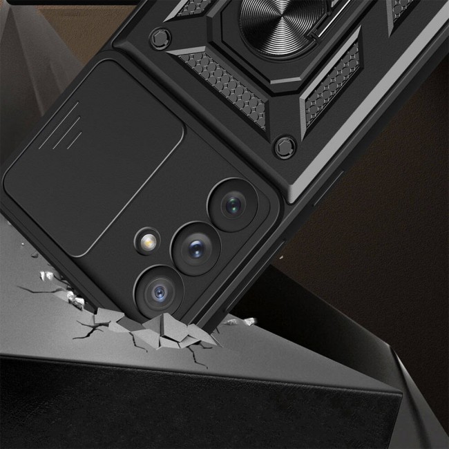 Galaxy A54 Kılıf Magnetik Standlı Kamera Korumalı Zore Sürgülü Vega Kapak Galaxy A54 Kılıf Magnetik Standlı Kamera Korumalı Zore Sürgülü Vega Kapak