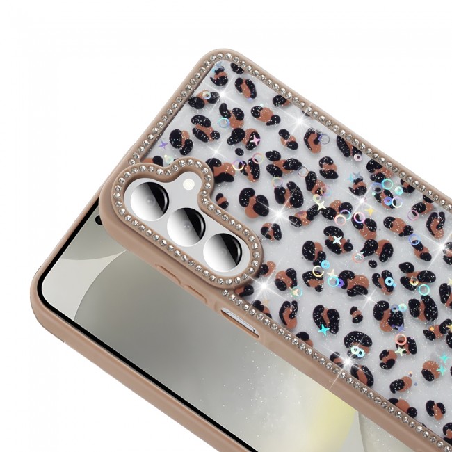 Galaxy A55 Kılıf Taşlı ve Simli Tasarım Zore Azra Kapak Galaxy A55 Kılıf Taşlı ve Simli Tasarım Zore Azra Kapak