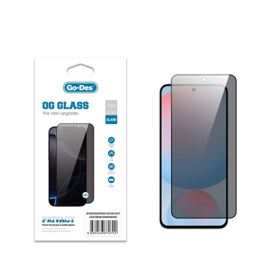 Bal-z Galaxy A56 Go Des OG Glass Privacy Antistatik Temperli Cam Ekran Koruyucu