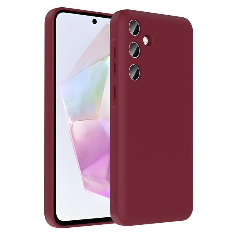 Bal-z Galaxy A56 Kılıf Kamera Korumalı Kartlık Hazneli Zore Vitra Kapak