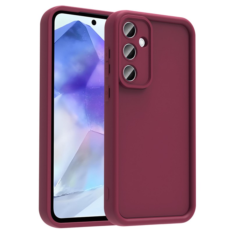 Bal-z Galaxy A56 Kılıf Kamera Korumalı Zore Ananas Kapak