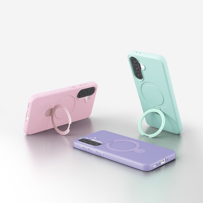 Galaxy A56 Kılıf M-safe Şarj Özellikli Standlı Zore Samara Kapak Galaxy A56 Kılıf M-safe Şarj Özellikli Standlı Zore Samara Kapak