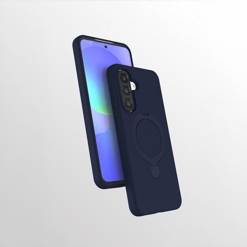 Bal-z Galaxy A56 Kılıf M-safe Şarj Özellikli Standlı Zore Samara Kapak