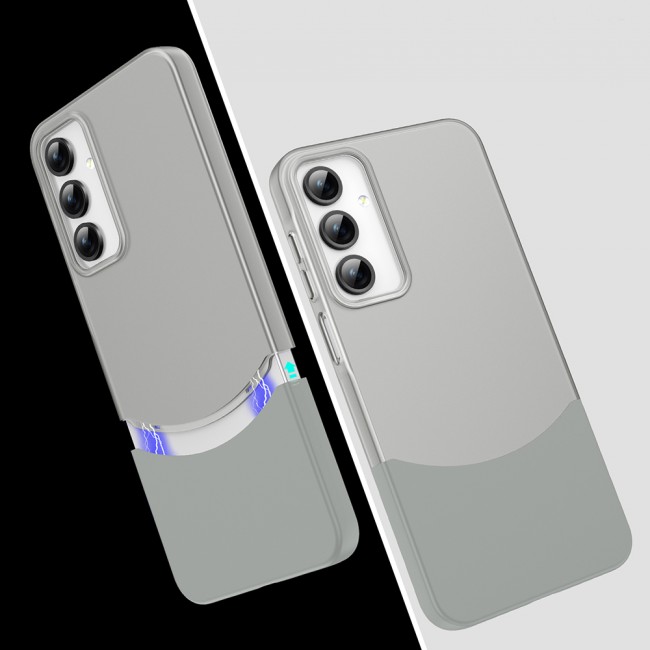 Galaxy A56 Kılıf Mıknatıslı Zore Duble Kapak