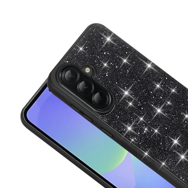 Bal-z Galaxy A56 Kılıf Parlak Taşlı Tasarım Zore Pırlanta Kapak