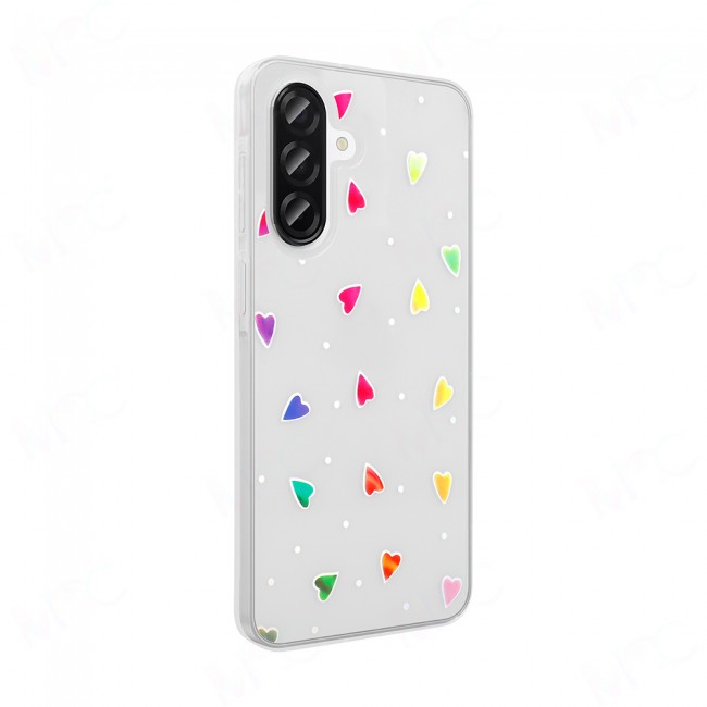 Galaxy A56 Kılıf Şeffaf Figürlü Zore Folk Sert Kapak Galaxy A56 Kılıf Şeffaf Figürlü Zore Folk Sert Kapak