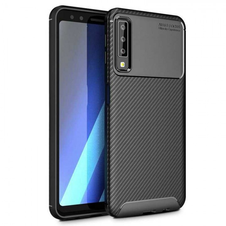 Galaxy A7 2018 Kılıf Zore Negro Silikon Kapak