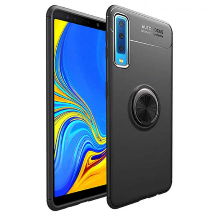 Galaxy A7 2018 Kılıf Zore Ravel Silikon Kapak