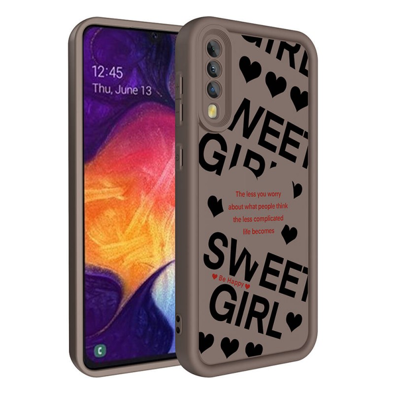 Bal-z Galaxy A70 Kılıf Kamera Korumalı Baskılı Arka Yüzey  Klas Kapak