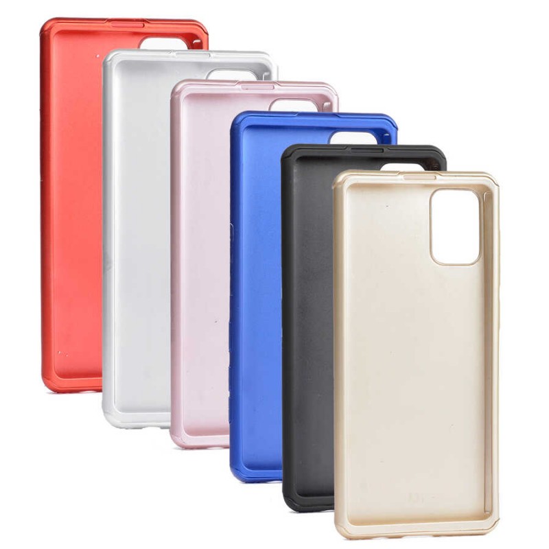 Bal-z Galaxy A71 Kılıf  360 3 Parçalı Rubber Kapak