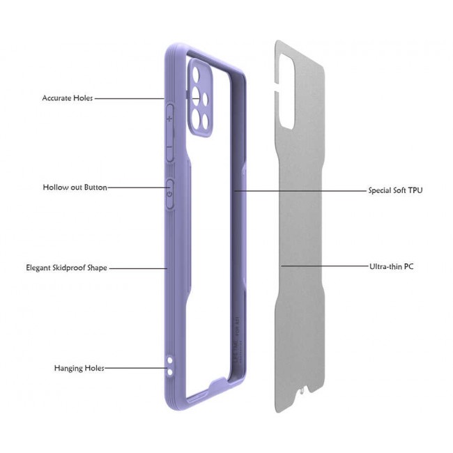 Galaxy A71 Kılıf Zore Parfe Kapak Galaxy A71 Kılıf Zore Parfe Kapak