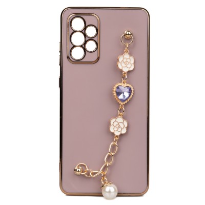 Bal-z Galaxy A72 Kılıf El Tutamaçlı Kamera Korumalı  Taka Silikon Kapak