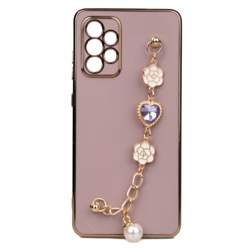 Bal-z Galaxy A72 Kılıf El Tutamaçlı Kamera Korumalı  Taka Silikon Kapak