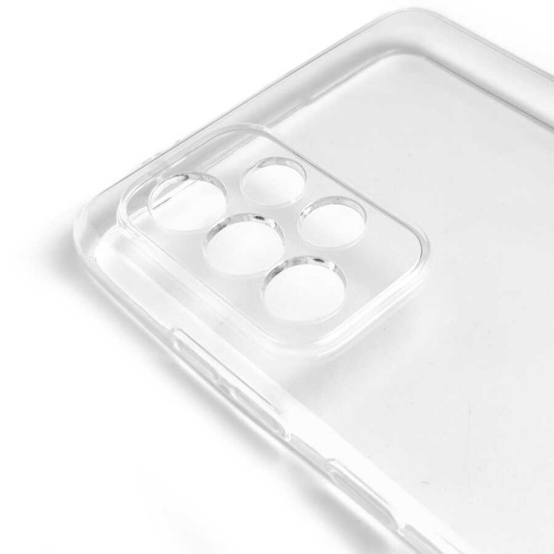 Bal-z Galaxy A72 Kılıf  Kamera Korumalı Süper Silikon Kapak