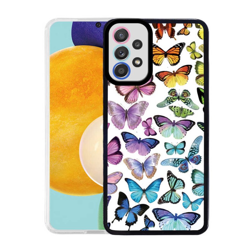 Bal-z Galaxy A72 Kılıf  M-Fit Desenli Kapak