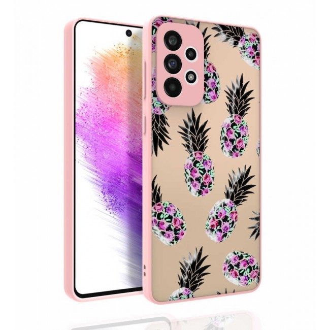 Galaxy A73 Kılıf Desenli Kamera Korumalı Parlak Zore Nora Kapak Galaxy A73 Kılıf Desenli Kamera Korumalı Parlak Zore Nora Kapak