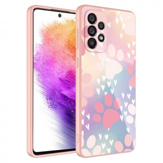 Galaxy A73 Kılıf Kamera Korumalı Desenli Sert Silikon Zore Epoksi Kapak Galaxy A73 Kılıf Kamera Korumalı Desenli Sert Silikon Zore Epoksi Kapak