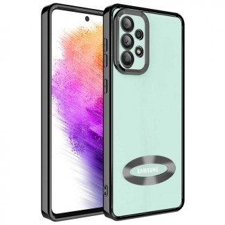 Galaxy A73 Kılıf Kamera Korumalı Logo Gösteren Zore Omega Kapak Galaxy A73 Kılıf Kamera Korumalı Logo Gösteren Zore Omega Kapak
