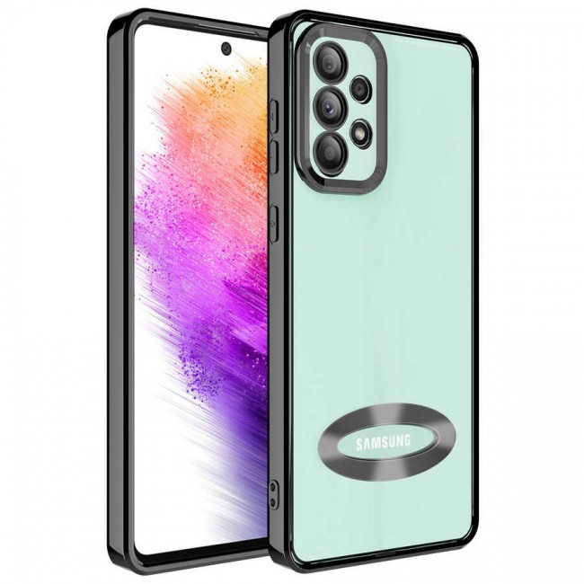Galaxy A73 Kılıf Kamera Korumalı Logo Gösteren Zore Omega Kapak Galaxy A73 Kılıf Kamera Korumalı Logo Gösteren Zore Omega Kapak