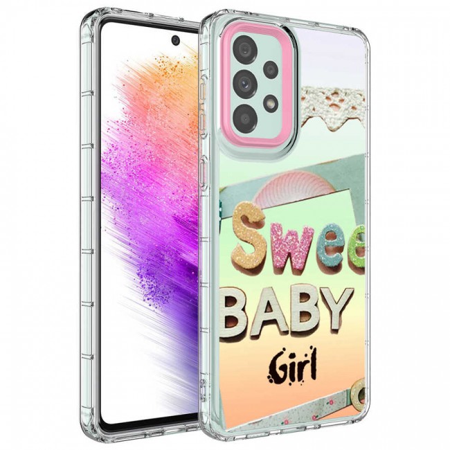 Galaxy A73 Kılıf Kamera Korumalı Renkli Desenli Sert Silikon Zore Korn Kapak Galaxy A73 Kılıf Kamera Korumalı Renkli Desenli Sert Silikon Zore Korn Kapak