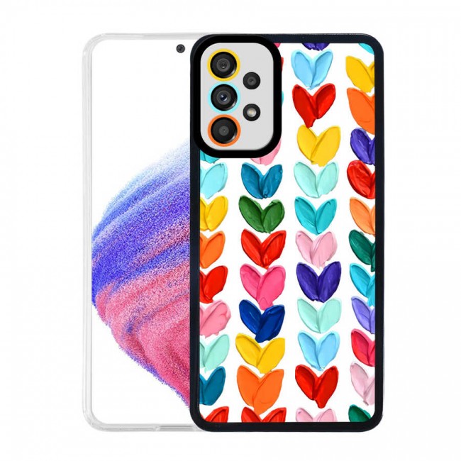 Galaxy A73 Kılıf Zore M-Fit Desenli Kapak Galaxy A73 Kılıf Zore M-Fit Desenli Kapak