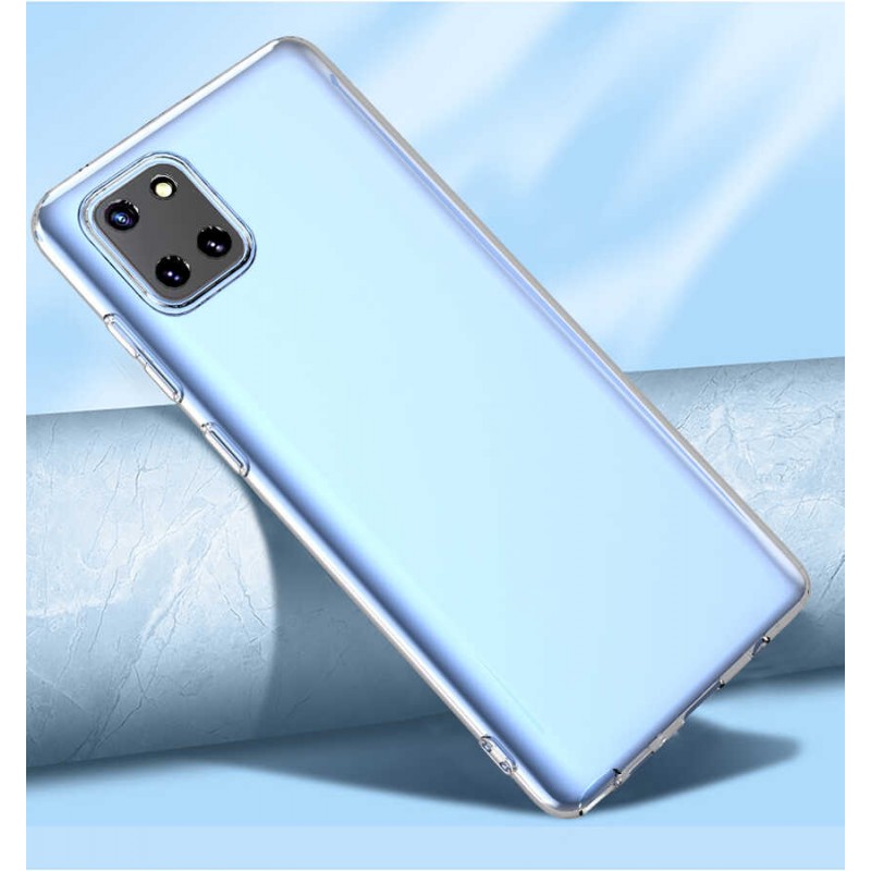Bal-z Galaxy A81 (Note 10 Lite) Kılıf  Kamera Korumalı Süper Silikon Kapak