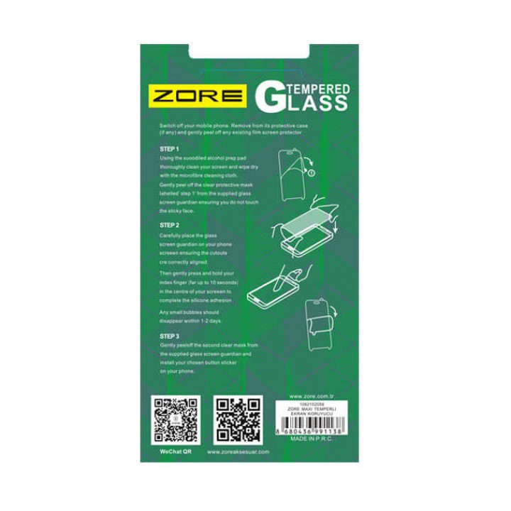 Galaxy Grand 2 G7106 Zore Maxi Glass Temperli Cam Koruyucu