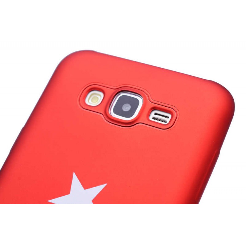 Bal-z Galaxy Grand Prime G530 Kılıf  Bayrak Silikon