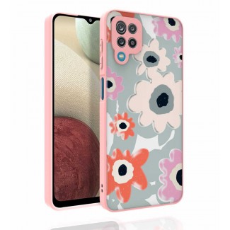 Galaxy M12 Kılıf Desenli Kamera Korumalı Parlak Zore Nora Kapak Galaxy M12 Kılıf Desenli Kamera Korumalı Parlak Zore Nora Kapak