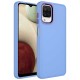 Galaxy M12 Kılıf Metal Çerçeve ve Buton Tasarımlı Silikon Zore Luna Kapak Galaxy M12 Kılıf Metal Çerçeve ve Buton Tasarımlı Silikon Zore Luna Kapak