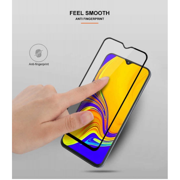 Galaxy M20 Zore Kenarları Kırılmaya Dayanıklı Cam Ekran Koruyucu