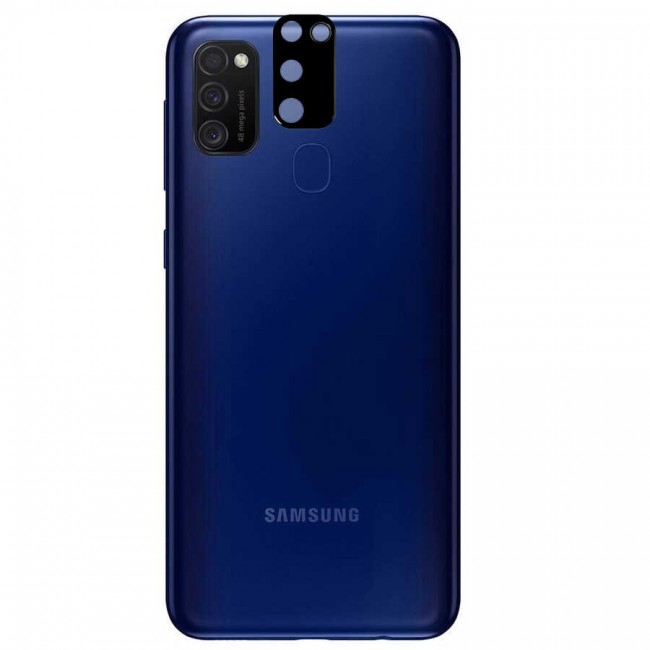 Galaxy M21 Zore 3D Kamera Camı Galaxy M21 Zore 3D Kamera Camı