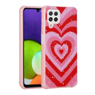 Galaxy M22 Kılıf Simli Desenli Kamera Korumalı Parlak Zore Popy Kapak Galaxy M22 Kılıf Simli Desenli Kamera Korumalı Parlak Zore Popy Kapak