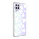 Galaxy M22 Kılıf Zore M-Blue Desenli Kapak Galaxy M22 Kılıf Zore M-Blue Desenli Kapak