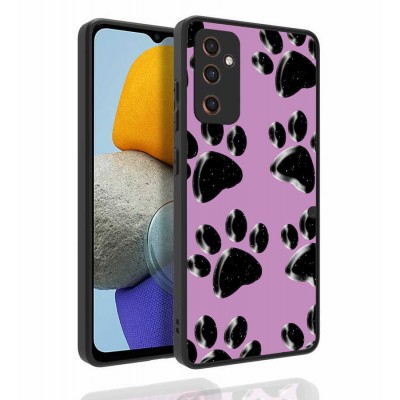 Bal-z Galaxy M23 Kılıf Desenli Kamera Korumalı Parlak  Nora Kapak