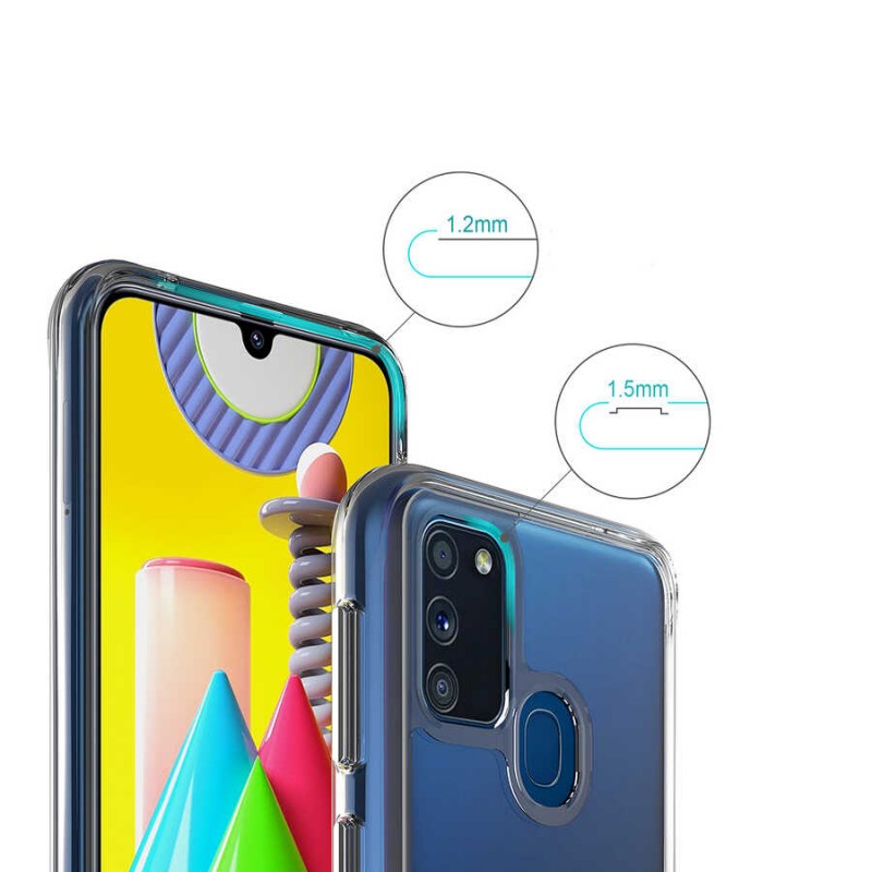 Bal-z Galaxy M30S Kılıf  Gard Silikon