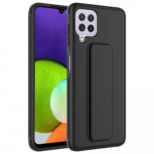 Galaxy M32 Kılıf Zore Qstand Kapak Galaxy M32 Kılıf Zore Qstand Kapak