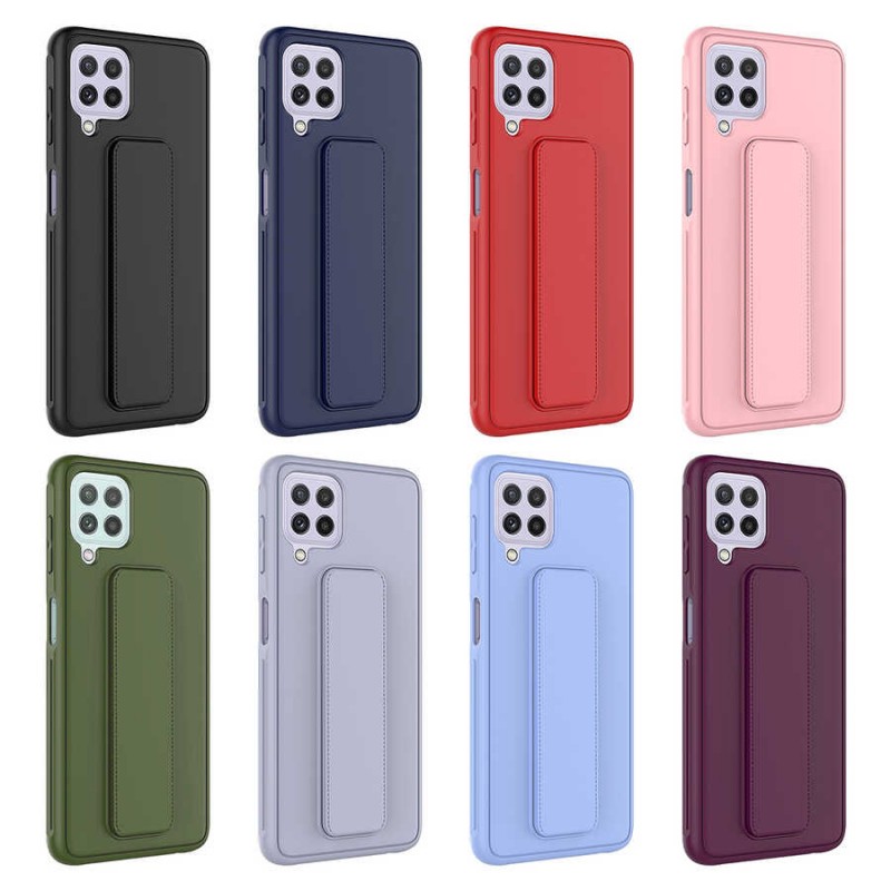 Bal-z Galaxy M32 Kılıf  Qstand Kapak