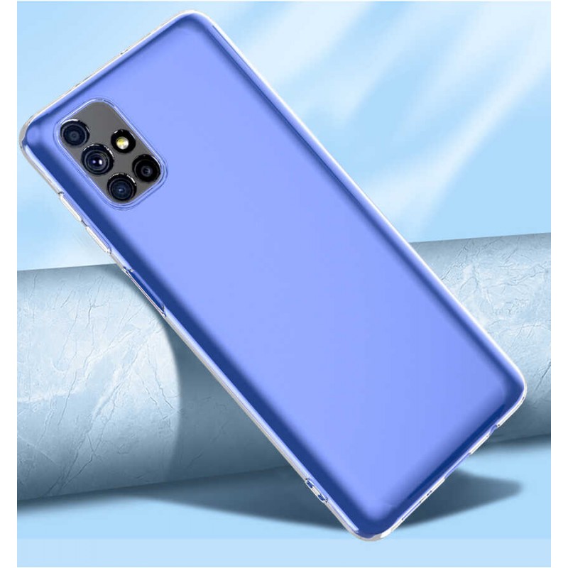 Bal-z Galaxy M51 Kılıf  Kamera Korumalı Süper Silikon Kapak