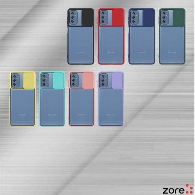 Galaxy M52 Kılıf Zore Lensi Kapak Galaxy M52 Kılıf Zore Lensi Kapak