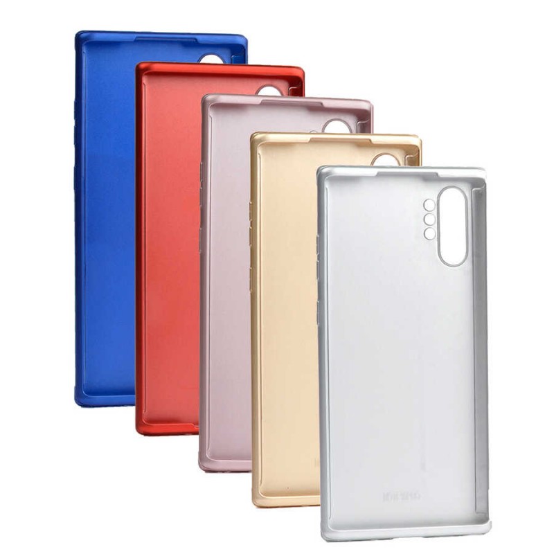 Bal-z Galaxy Note 10 Plus Kılıf  360 3 Parçalı Rubber Kapak