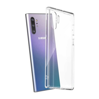 Bal-z Galaxy Note 10 Plus Kılıf  Kamera Korumalı Süper Silikon Kapak