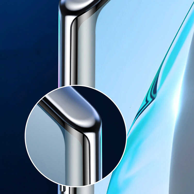 Bal-z Galaxy Note 10 Plus  Kavisli Full Yapışkanlı Cam Ekran Koruyucu
