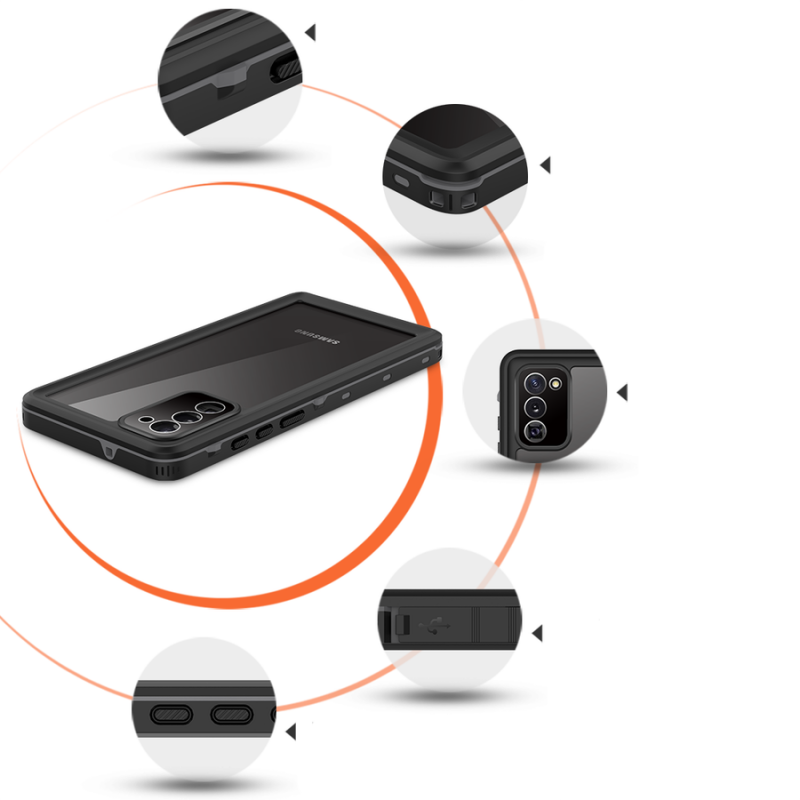 Bal-z Galaxy Note 20 Kılıf 1-1 Su Geçirmez Kılıf