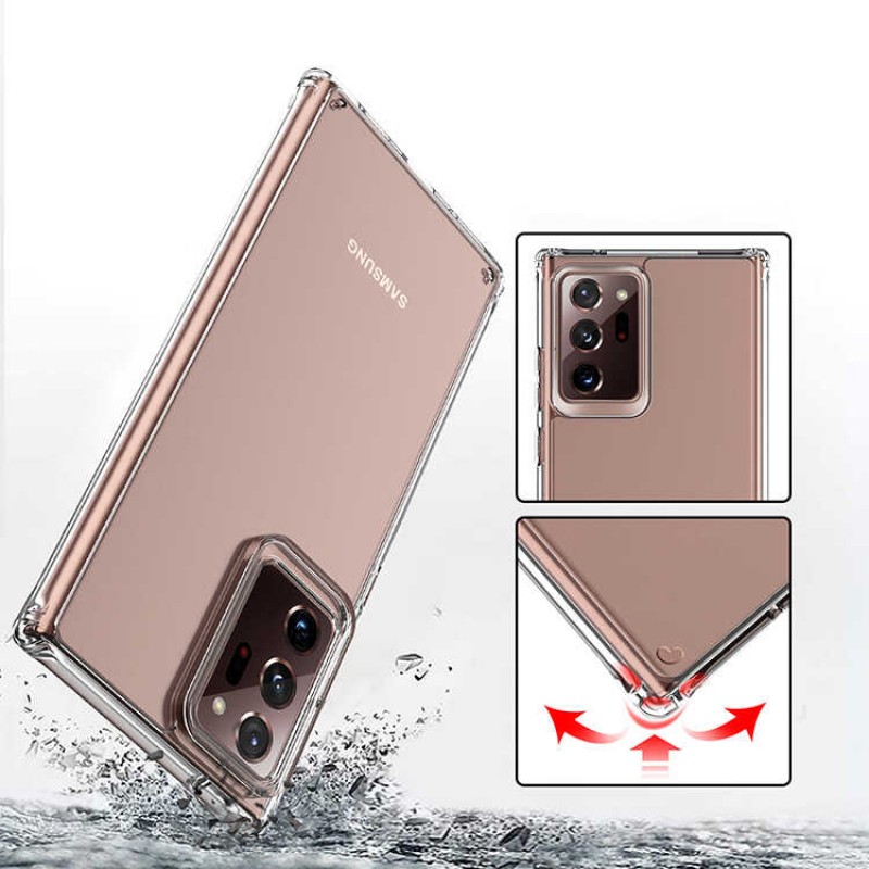 Bal-z Galaxy Note 20 Ultra Kılıf  2mm Anti Shock Silikon