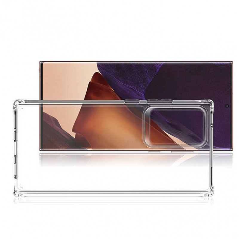 Bal-z Galaxy Note 20 Ultra Kılıf  2mm Anti Shock Silikon